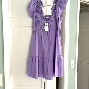 Abercrombie & Fitch purple dress